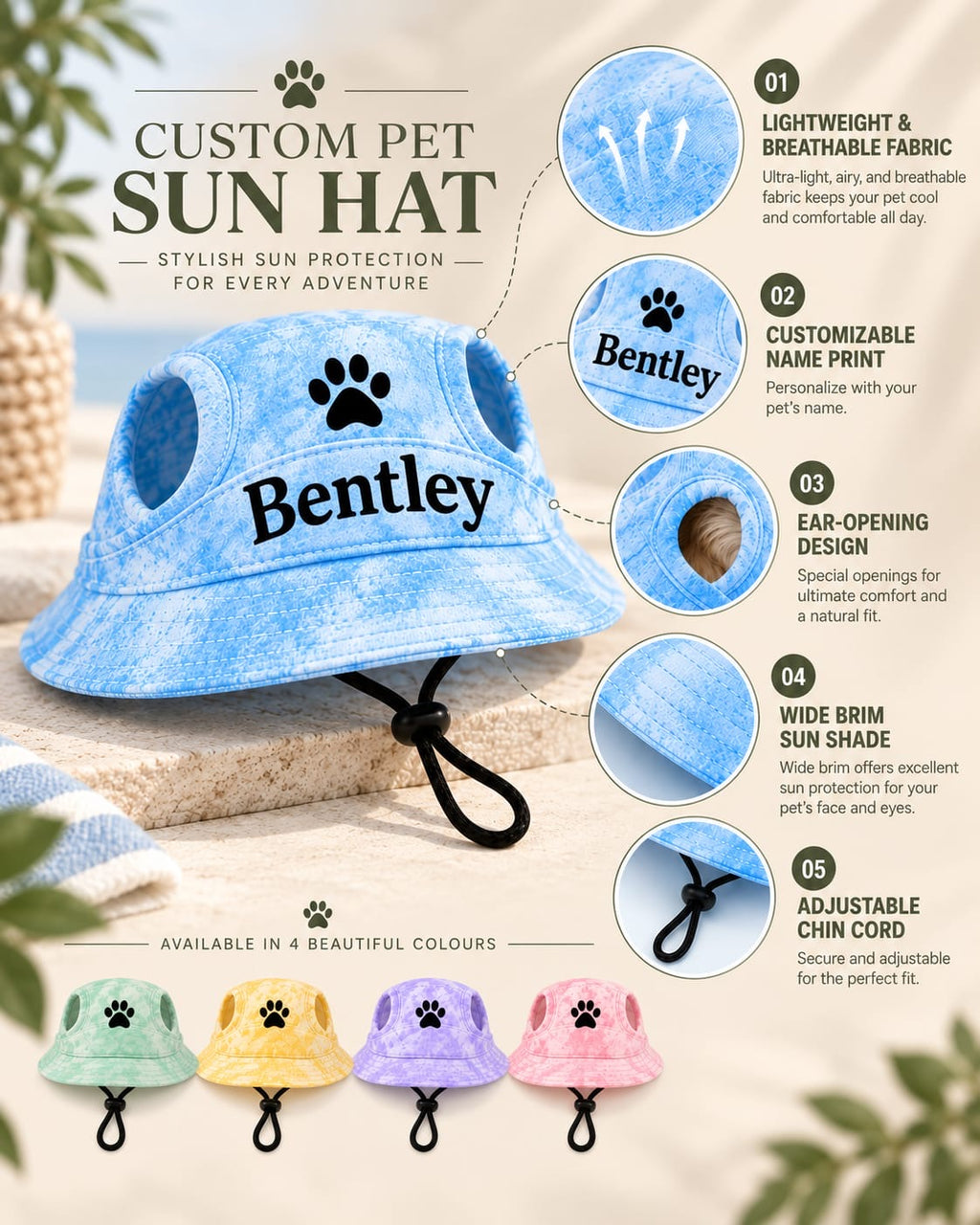 SunPup Bucket Hat