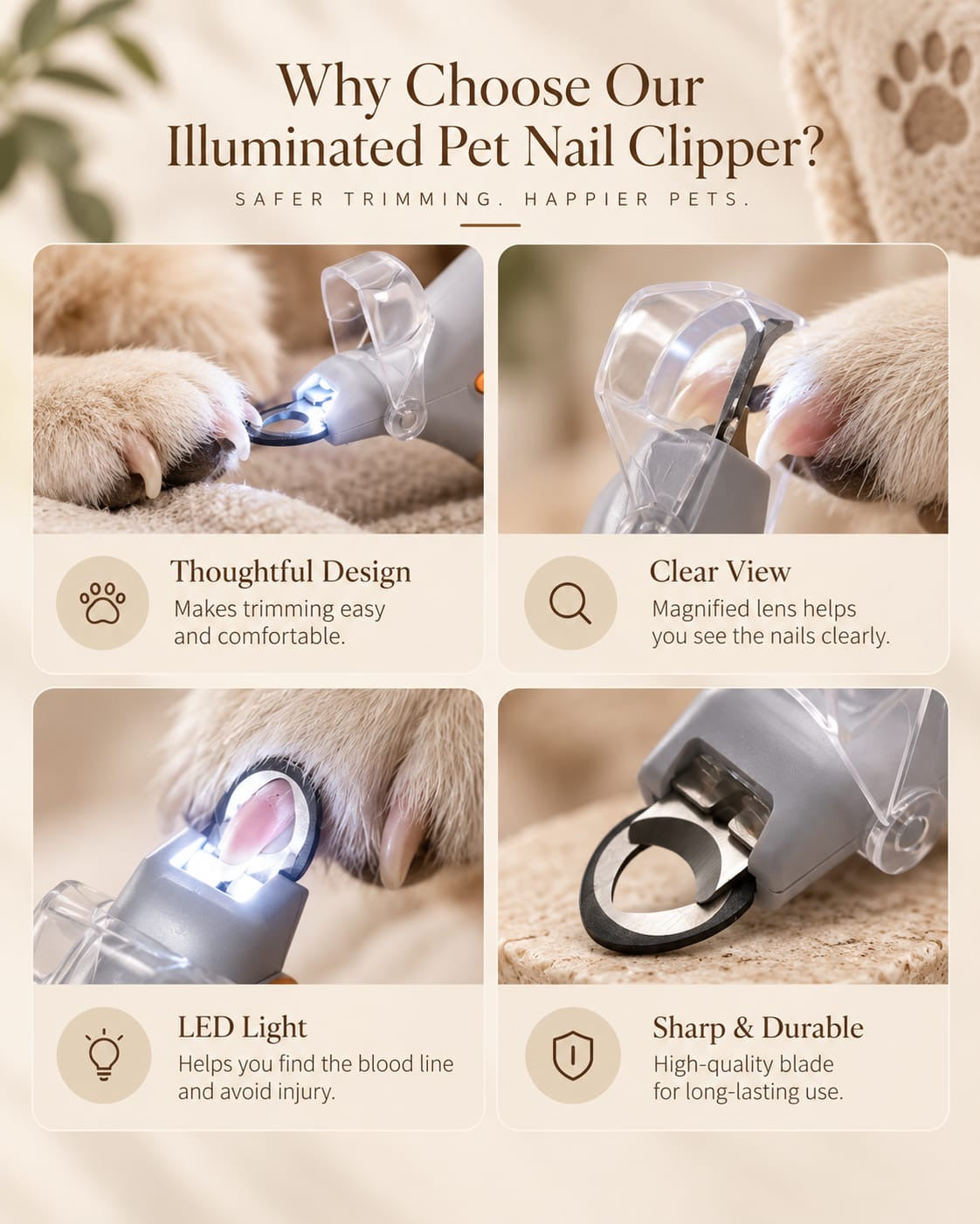 LED Nail Clipper