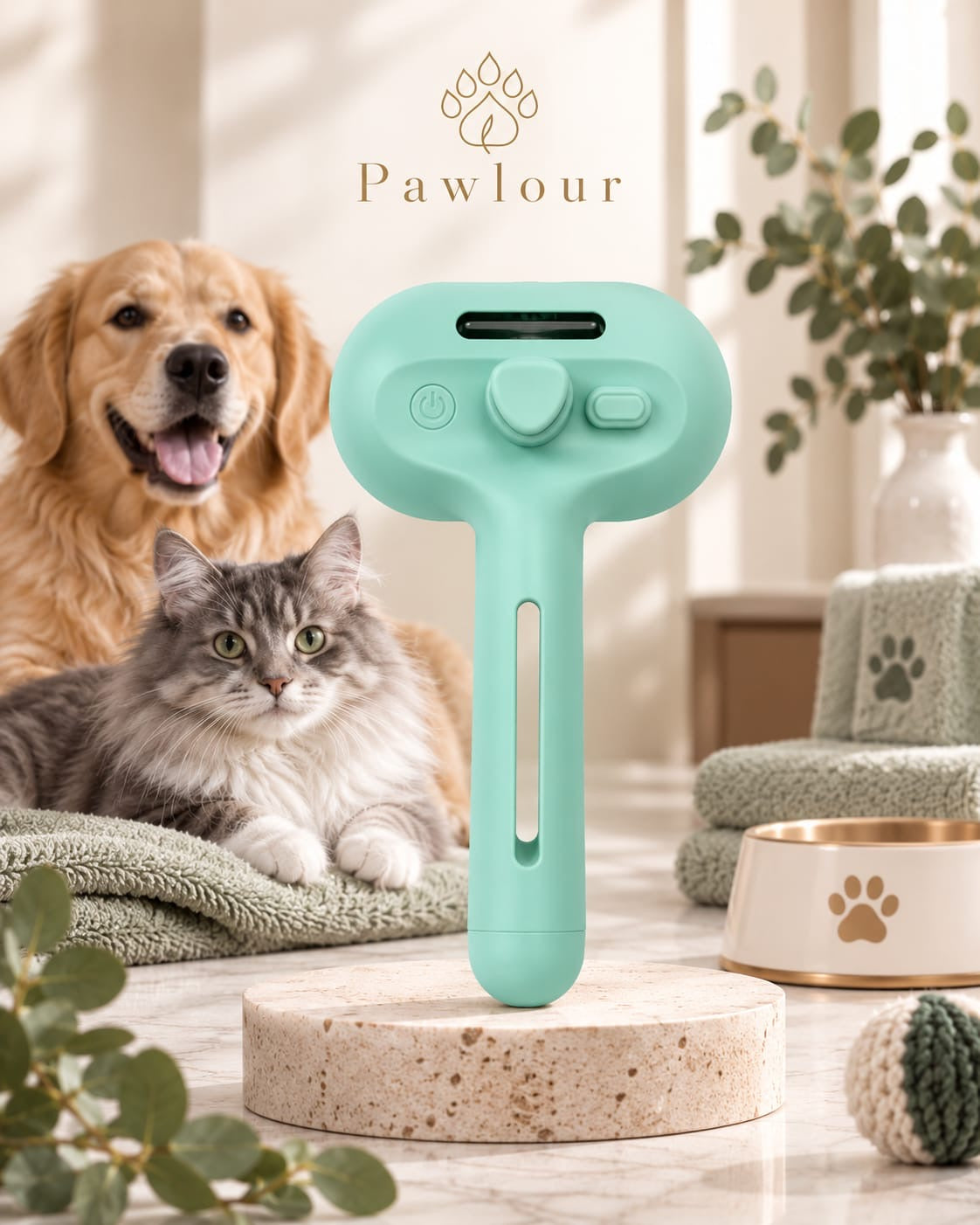 Steam Grooming Brush