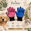 Deshedding Spa Gloves